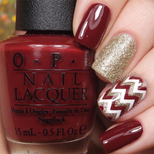 Glitter Winter Nail Ideas picture 2