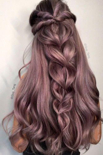 Pretty Holiday Hair Ideas for Party