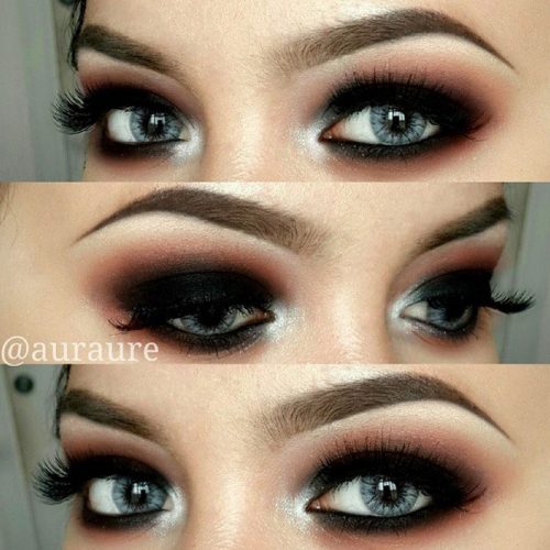 Prominent Eyes with Smokey Makeup picture2