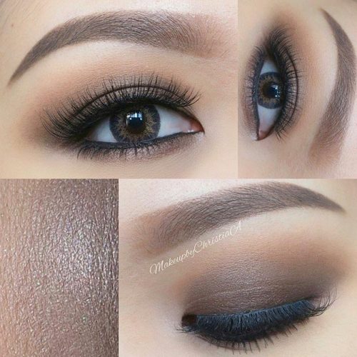 Smokey Eye Makeup for Monolid Eyes picture1