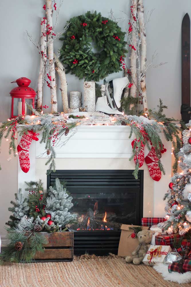 Stunning Rustic Christmas Decoration