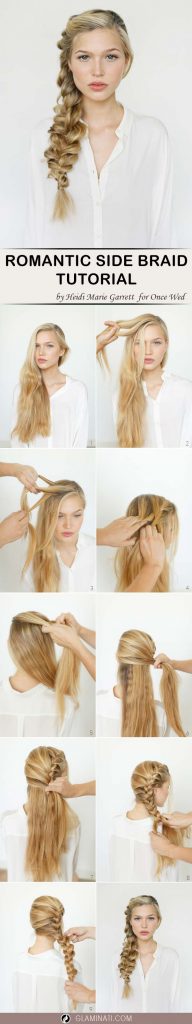 Big French Side Braid Tutorial