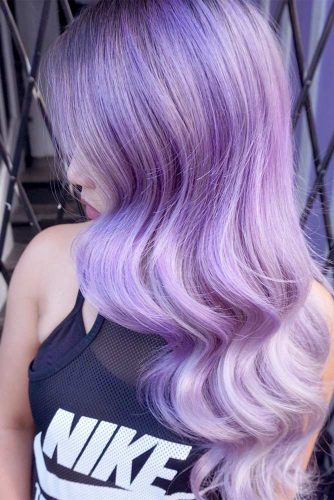 Wavy Hairstyles with Pastel Ombre Hair picture6