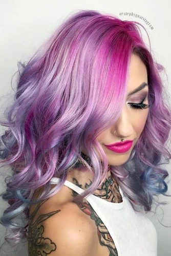 Pastel Hair with Blue Locks picture3