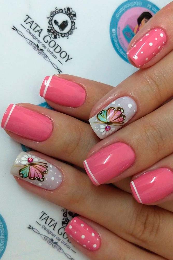 Daily Charm Over 50 Designs For Perfect Pink Nails