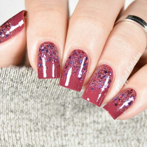 49 Unique And Beautiful Winter Nail Designs