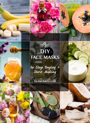 Best DIY Face Masks for Beauty and Healthy Skin - Collage