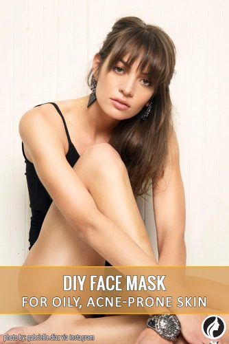 DIY Face Mask for acne-prone skin