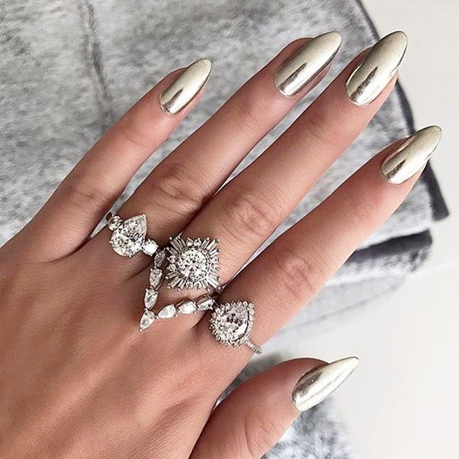 Hottest Chrome Nails Designs