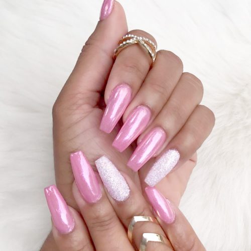 Pink Chrome Nail Designs picture5