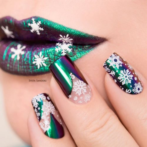 Cute Metallic Nail Designs picture6