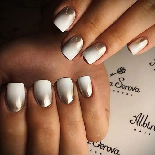 Cute Metallic Nail Designs picture3