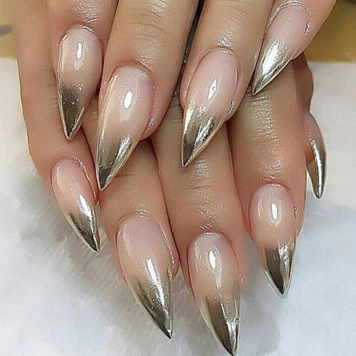 Hottest Chrome Nails Design picture6