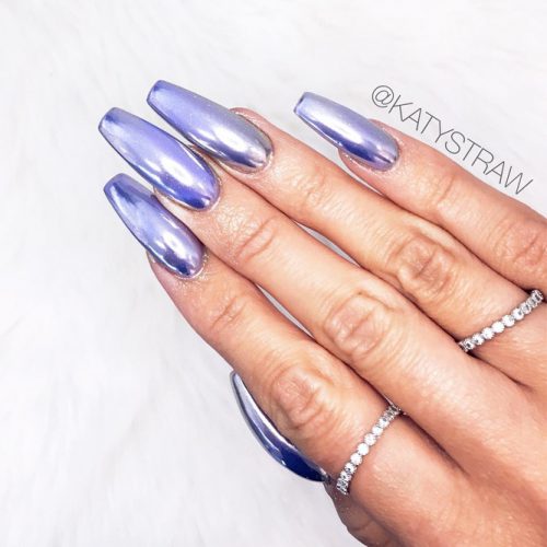 Hottest Chrome Nails Design picture2