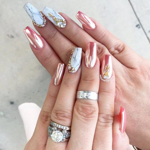 24 Chrome Nails Design - The Newest Manicure Trend