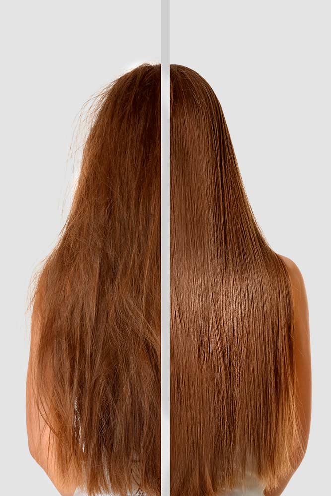 Does Keratin Repair Damaged Hair? #keratincaresystem #hairtreating