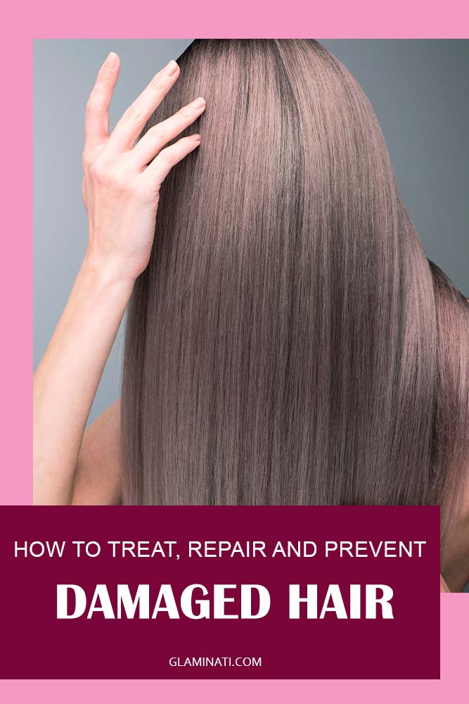 How Can I Repair My Damaged Hair At Home? #glossyhair #healthy