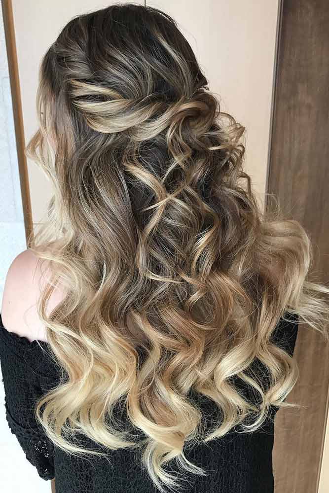 Half-Updo Hairstyles For Long Hair picture1