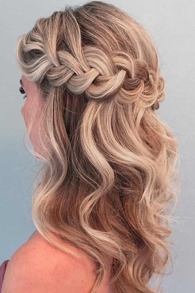 Half-Updo Hairstyles For Medium Hair picture1