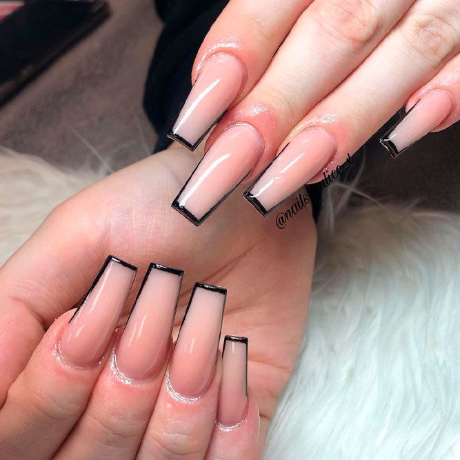 100+ New French Manicure Designs To Modernize The Classic Mani