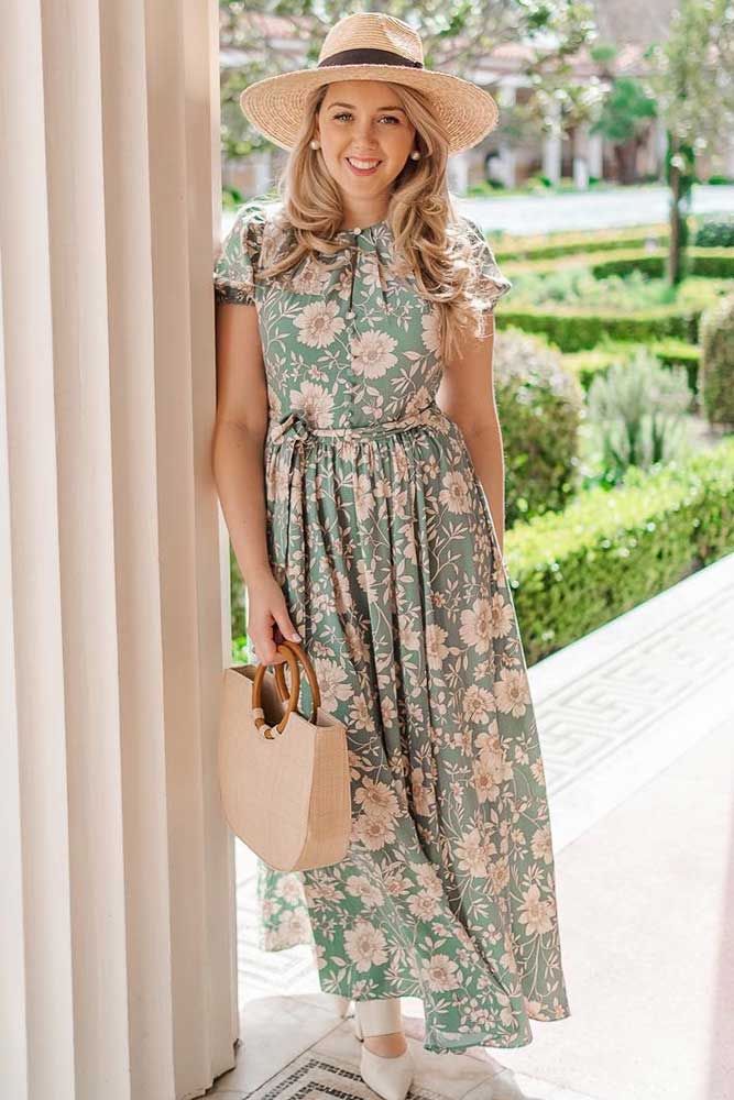 Maxi Floral Dress #maxidress