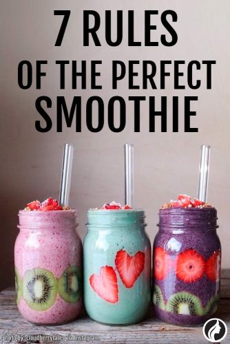 7 Rules of the Perfect Smoothie