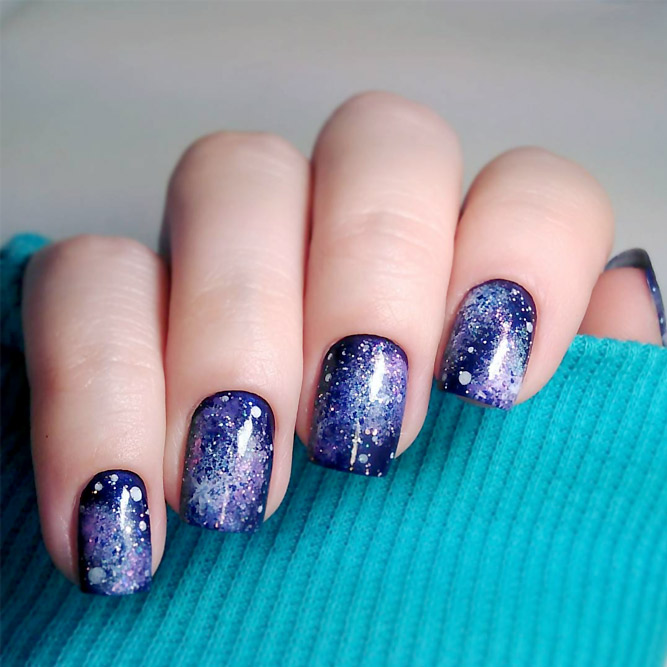 Fantasy Galaxy Nail Art picture4