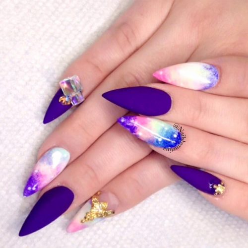 24 Ideas of Galaxy Nails You Need to Copy Immediately