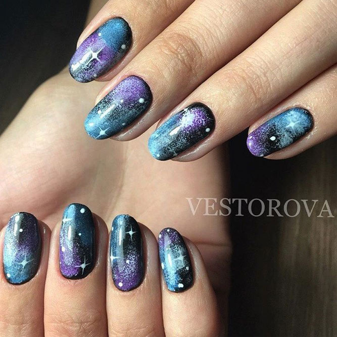 So-Pretty Galaxy Nails picture 2