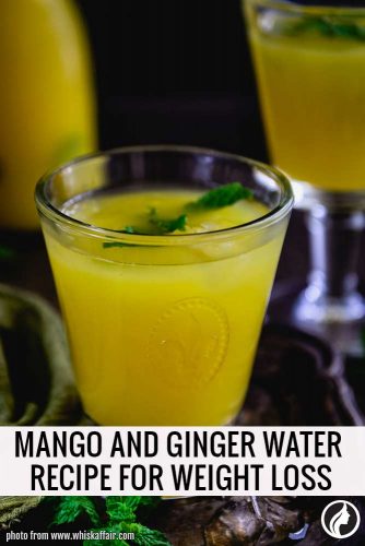 Mango and Ginger Water Recipe for Weight Loss