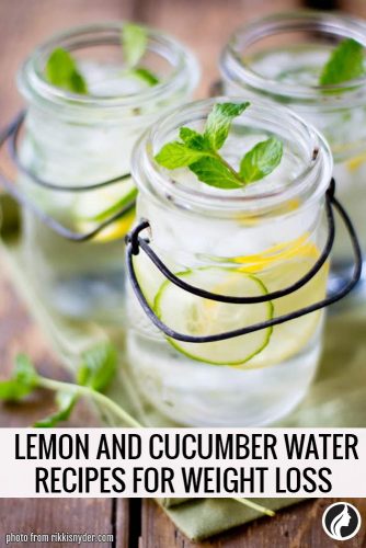Infused Lemon and Cucumber Water Recipe for Weight Loss