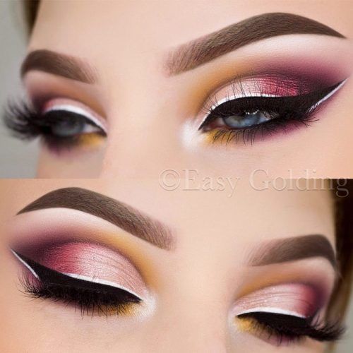 Pink Smokey With Double Eyeliner #smokeyeyes