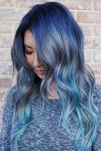 Pastel Hair with Blue Locks picture1