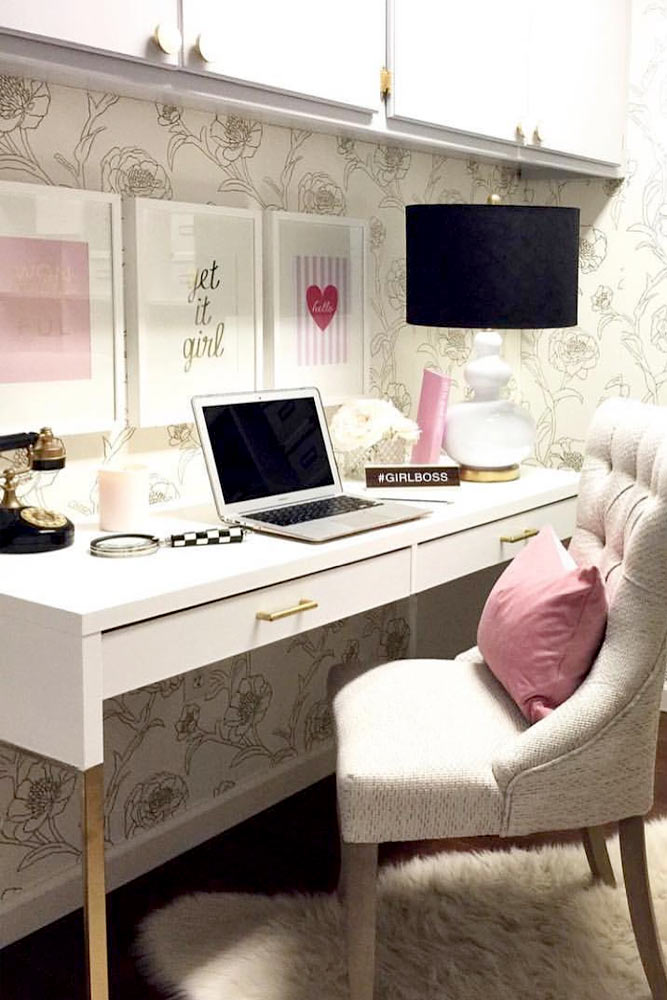 Revamp a Cheap Desk with Fake Marble Vinyl