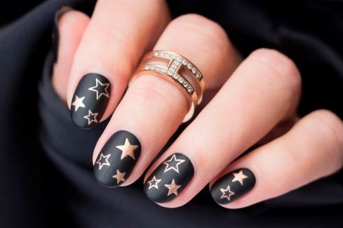 Matte Black Nails That Will Make You Thrilled