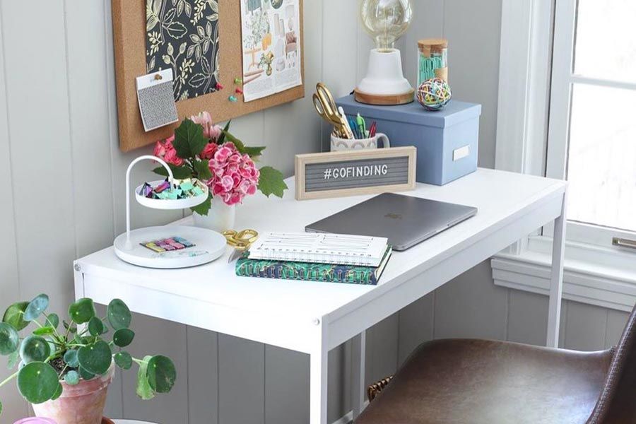 Home Office Desk Space
