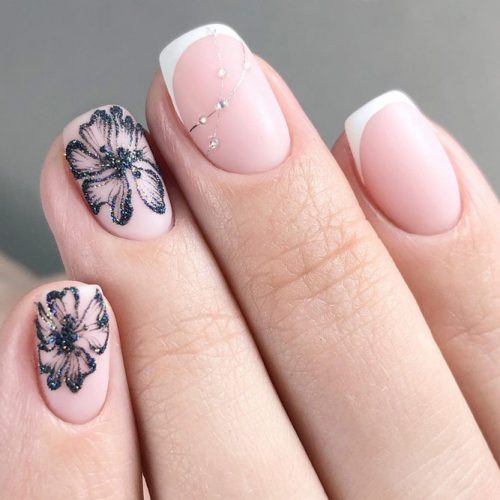Patterned Prom Nails Art picture 2