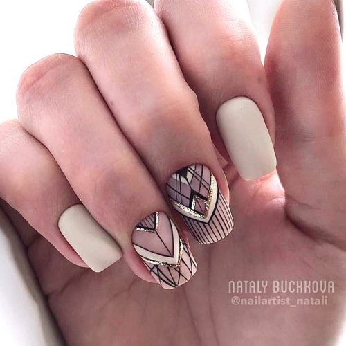 Patterned Prom Nails Art picture 3