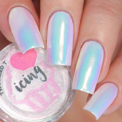 Chrome Nail Designs for 2020 36 Amazing Prom Nails Designs Queen s TOP 2020 