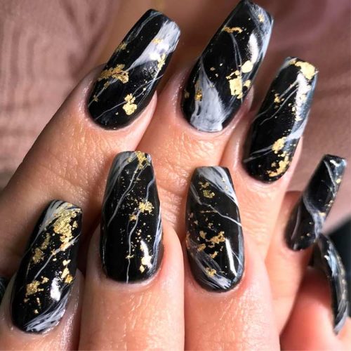 Marble Nail Designs for Prom picture3