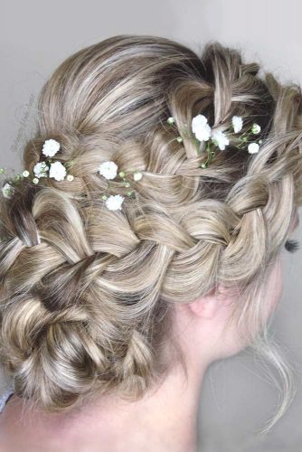Updos With Neat Braids To Embrace Your Beauty picture 5