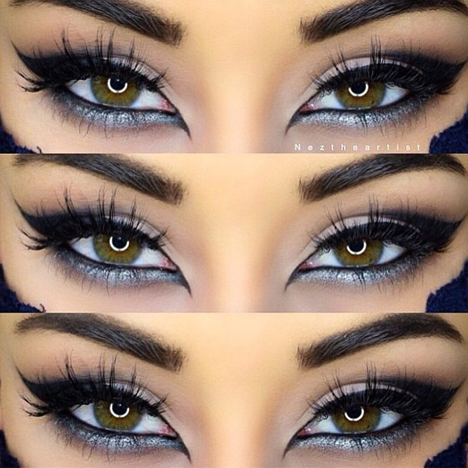 eye makeup cat eye