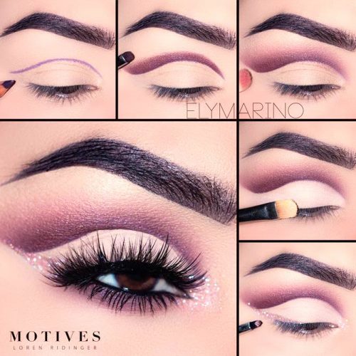 Plum Eyeshadow Tutorial #eyeshadow