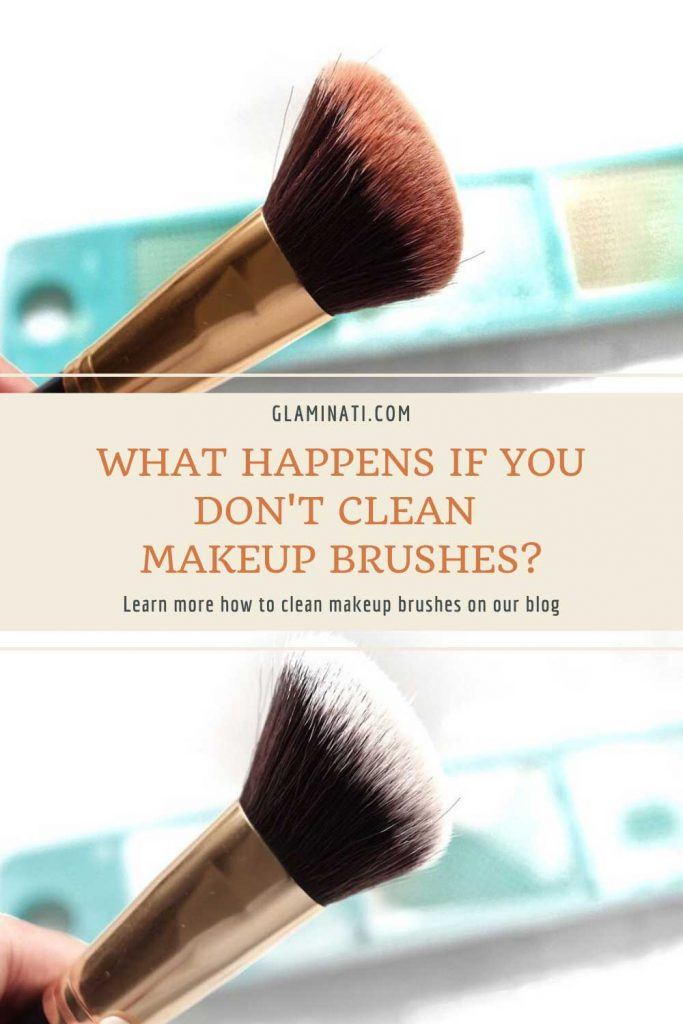 What Happens If You Don't Clean Makeup Brushes? #healthskin #acneprevention