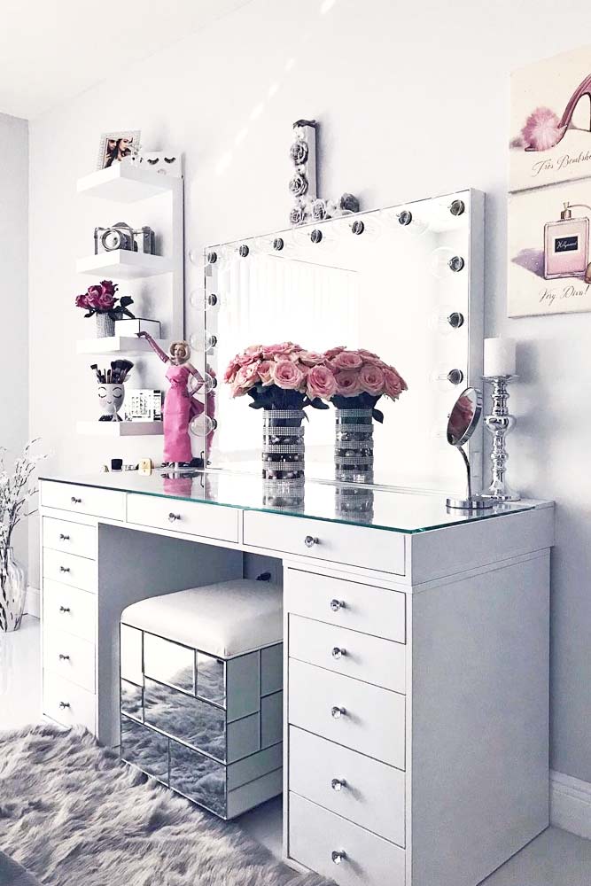 Makeup Vanity Table Ideas To Assist Your Makeup Routine  Glaminati.com