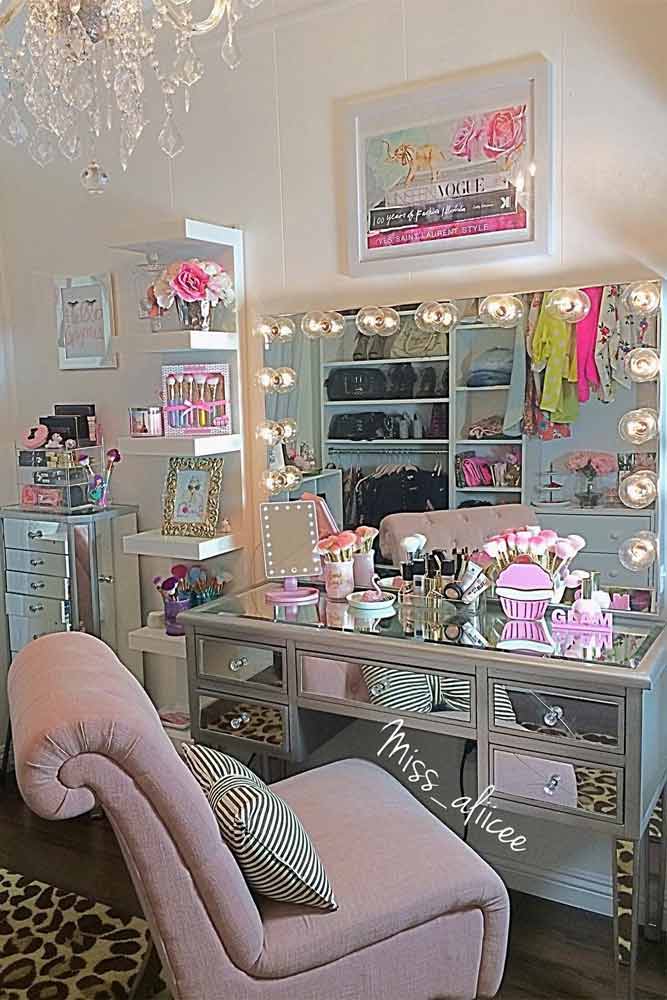 Makeup Vanity Table Ideas To Assist Your Makeup Routine  Glaminati.com