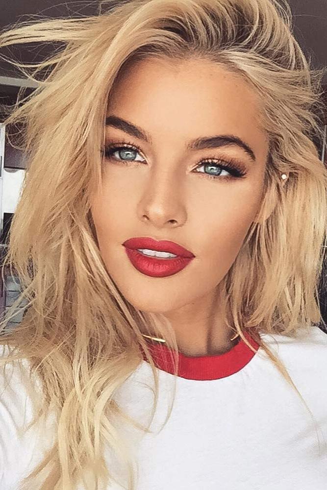 48 Red Lipstick Looks Get Ready For A New Kind Of Magic