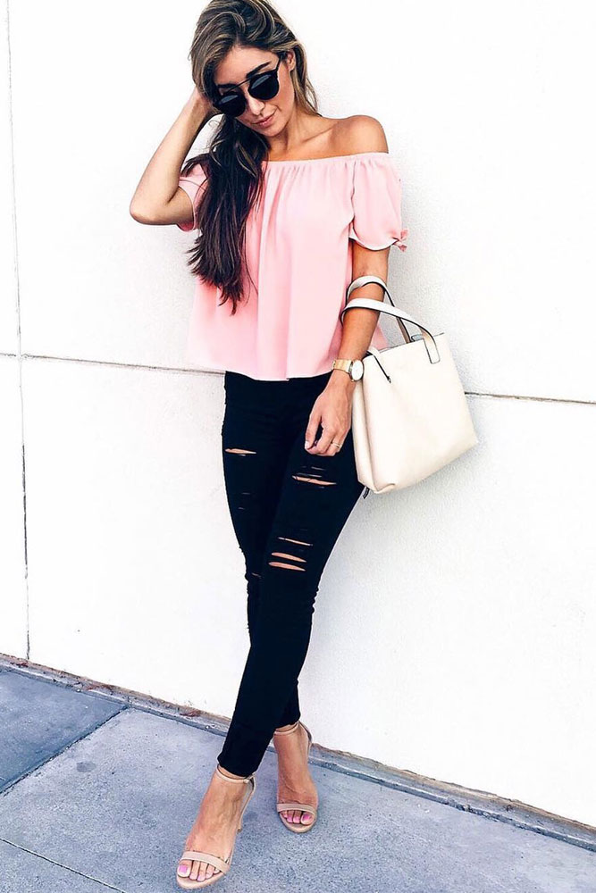 20 Ways How To Wear Ripped Jeans For Women