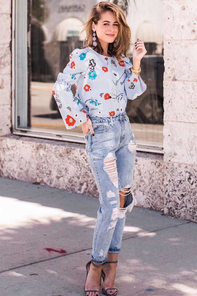 20 Ways How To Wear Ripped Jeans For Women