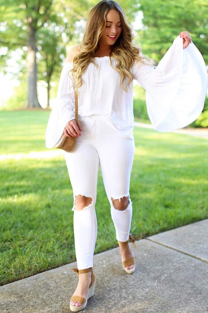 All white hotsell outfits for girls